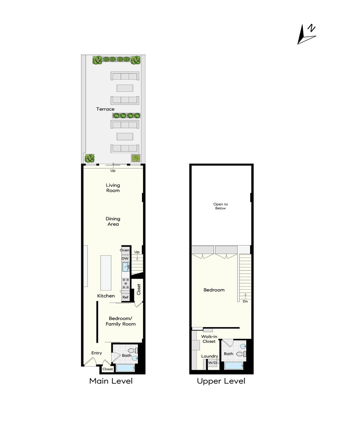 855 Folsom Street, Unit 519 San Francisco, CA 94107 - Photo 25 of 25 a picture of a floor plan