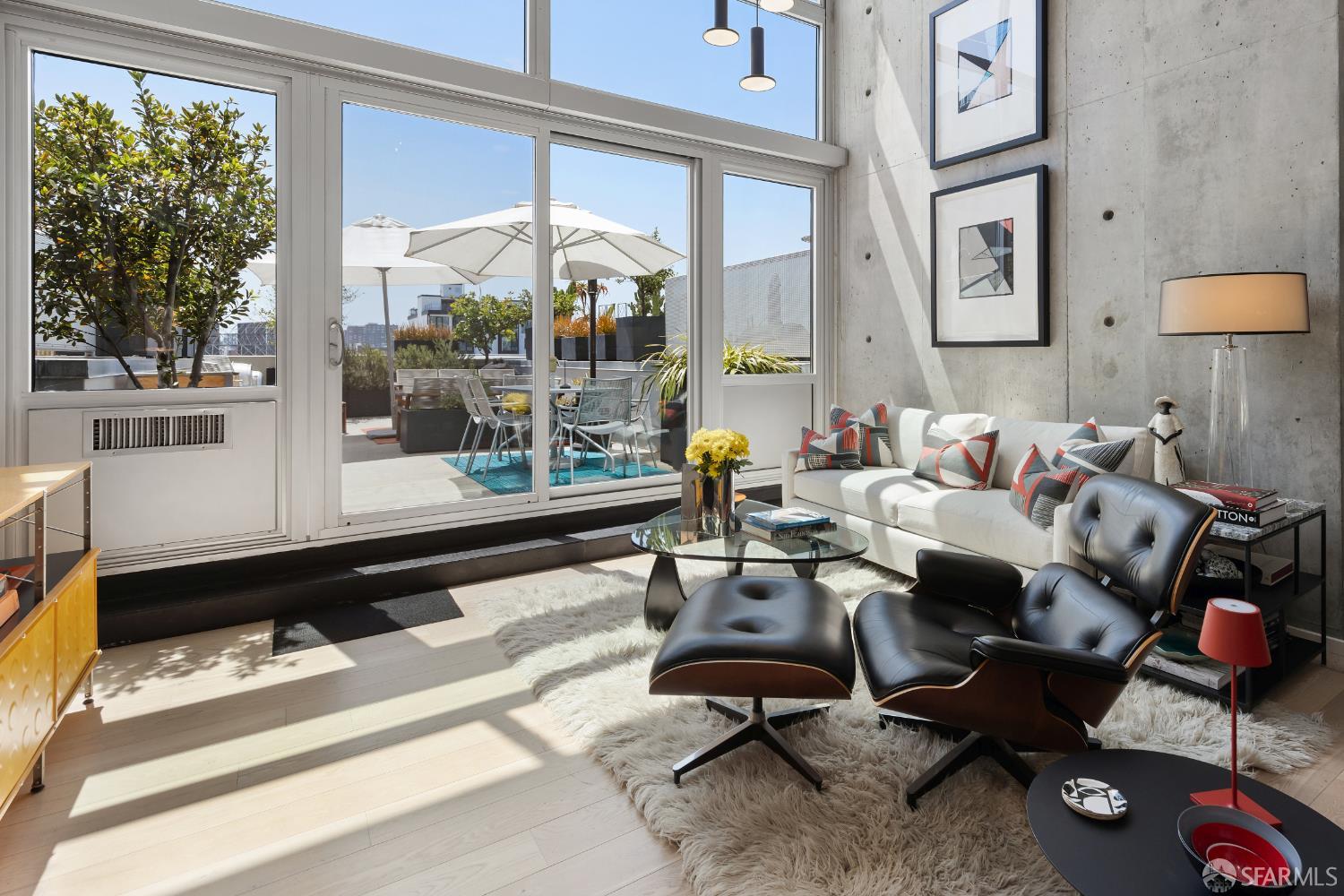 855 Folsom Street, Unit 519 San Francisco, CA 94107 - Photo 7 of 25 a living room with furniture