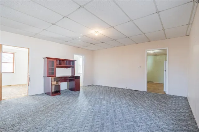 a view of a room with outdoor space