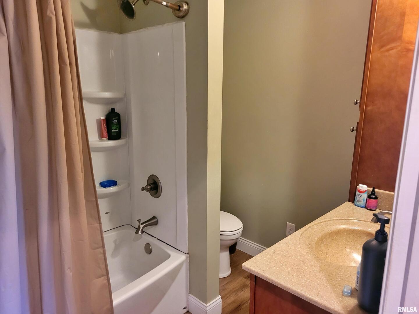 42 County Line Road Grand Chain, IL 62941 - Photo 28 of 40 a bathroom with a sink and a toilet