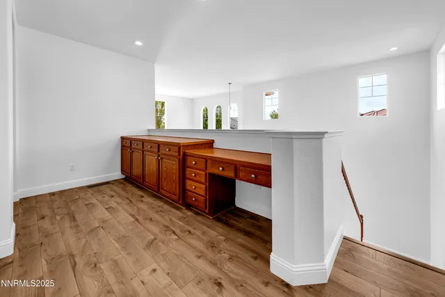 a view of empty room