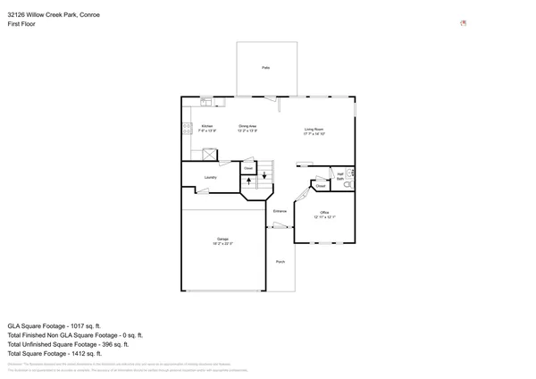$2,170 | 32126 Willow Creek Park, Conroe, TX 77385