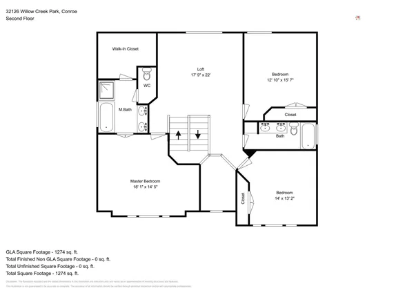 $2,170 | 32126 Willow Creek Park, Conroe, TX 77385