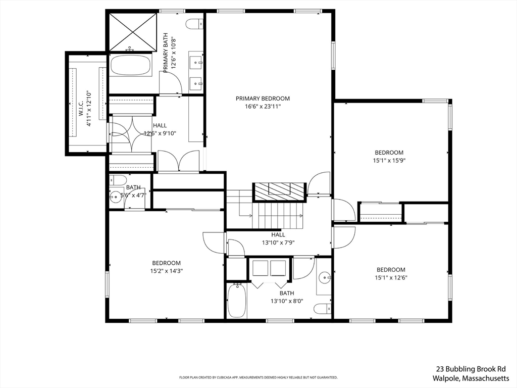 23 Bubbling Brook Road Walpole, MA 02081 - Photo 39 of 41 a picture of a floor plan