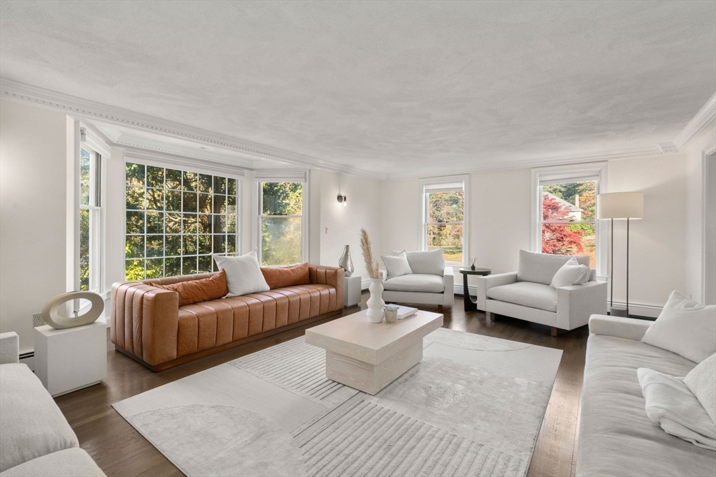 23 Bubbling Brook Road Walpole, MA 02081 - Photo 6 of 41 a living room with furniture and a large window