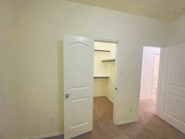 a view of walk in closet