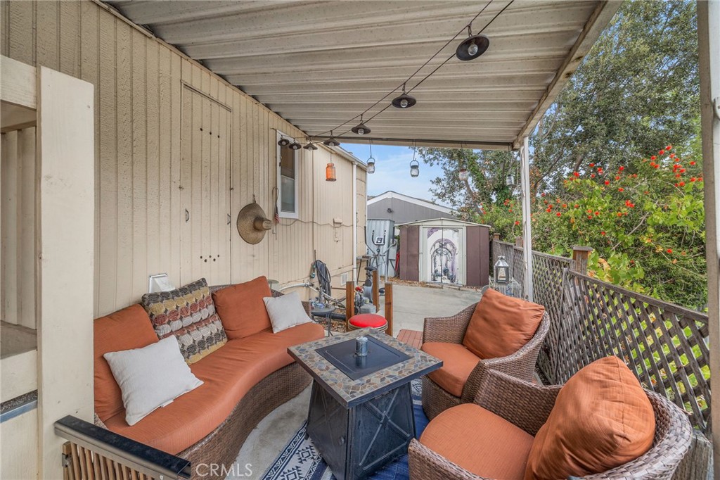 5700 Carbon Canyon Road, Unit 42 Brea, CA 92823 - Photo 19 of 23 a outdoor living space with furniture and a couch