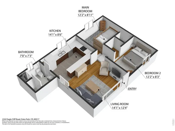 $399,000 | 2242 Eagle Cliff Road, Estes Park, CO 80517