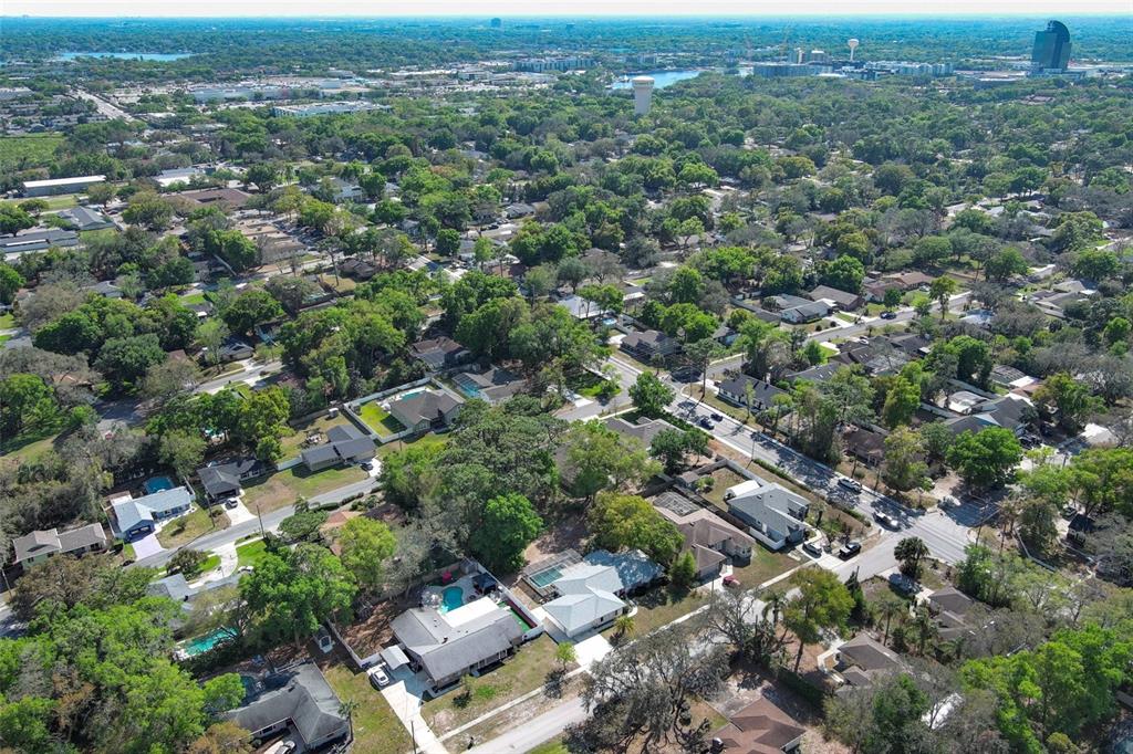 504 Ridgewood Street Altamonte Springs, FL 32701 - Photo 43 of 51 an aerial view of a city with lots of residential buildings