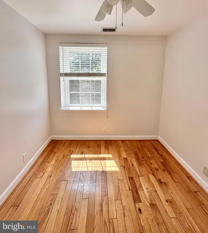 a view of wooden floor in a room
