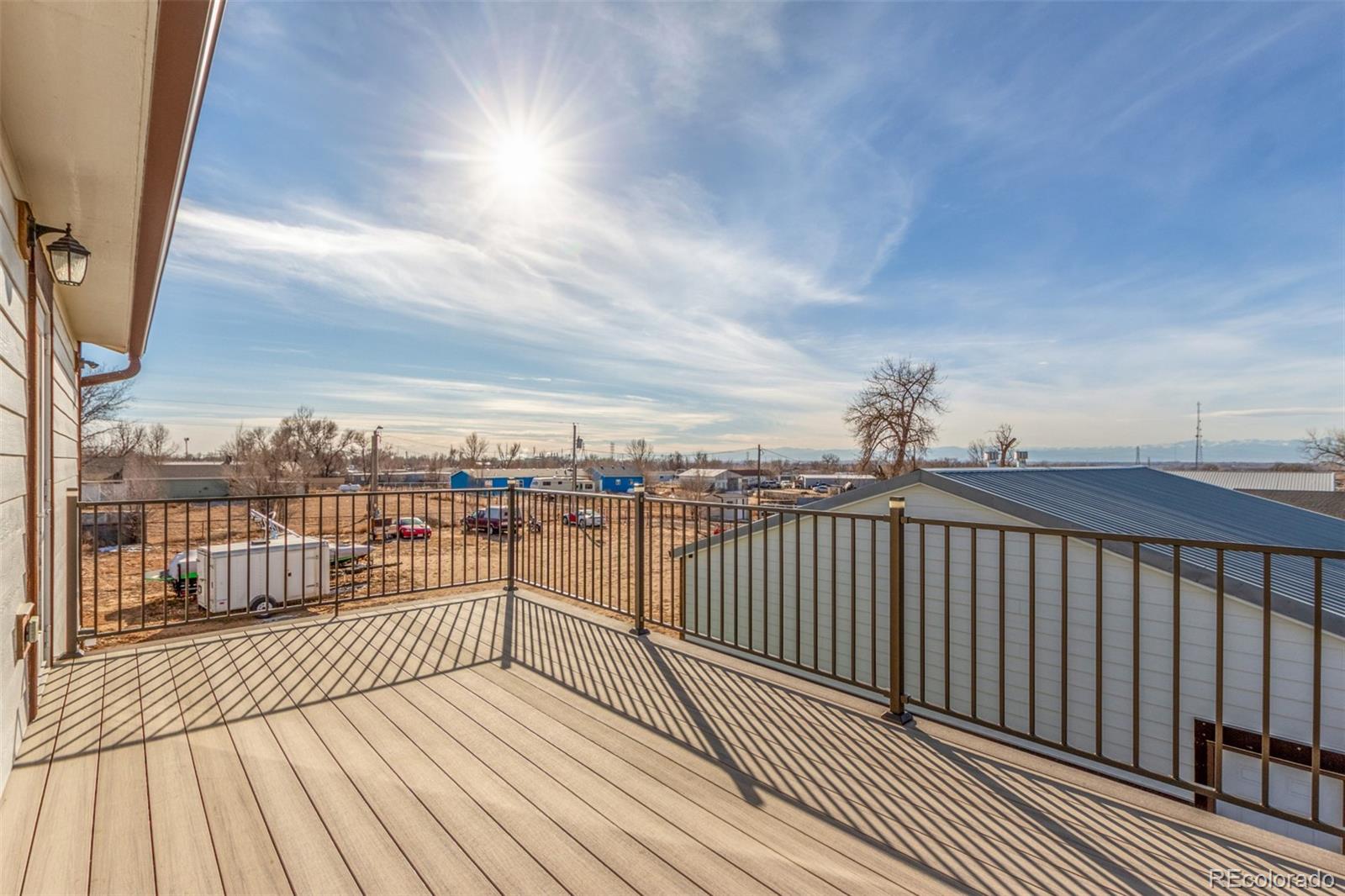 15528 Nancy Avenue Fort Lupton, CO 80621 - Photo 12 of 35 a view of city from a balcony