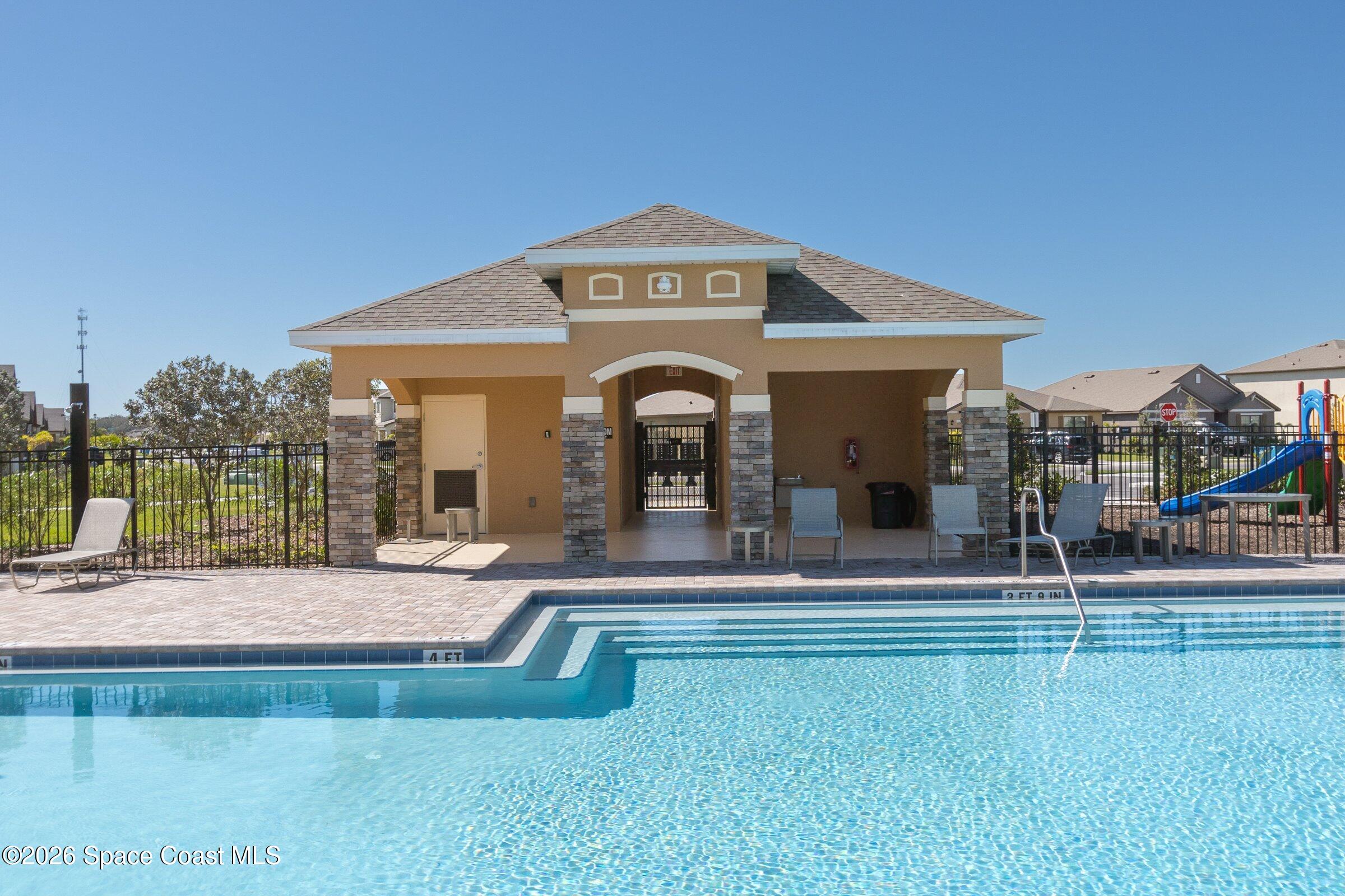 3419 Foggy Mist Road Southeast Palm Bay, FL 32909 - Photo 32 of 39 Community Pool