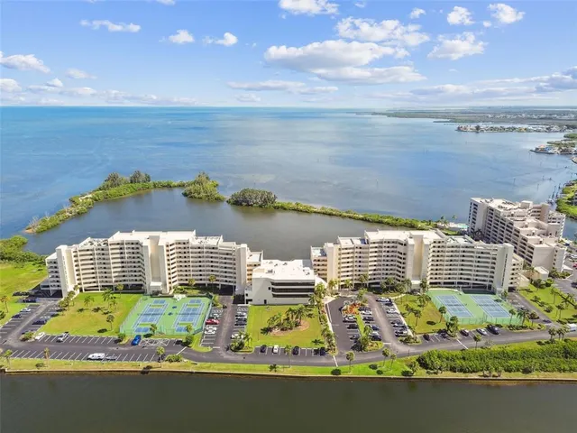 a view of ocean from a balcony