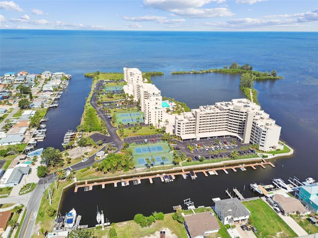 5915 Sea Ranch Drive, Unit 108 Hudson, FL 34667 - Photo 77 of 92 a view of a balcony with wooden floor