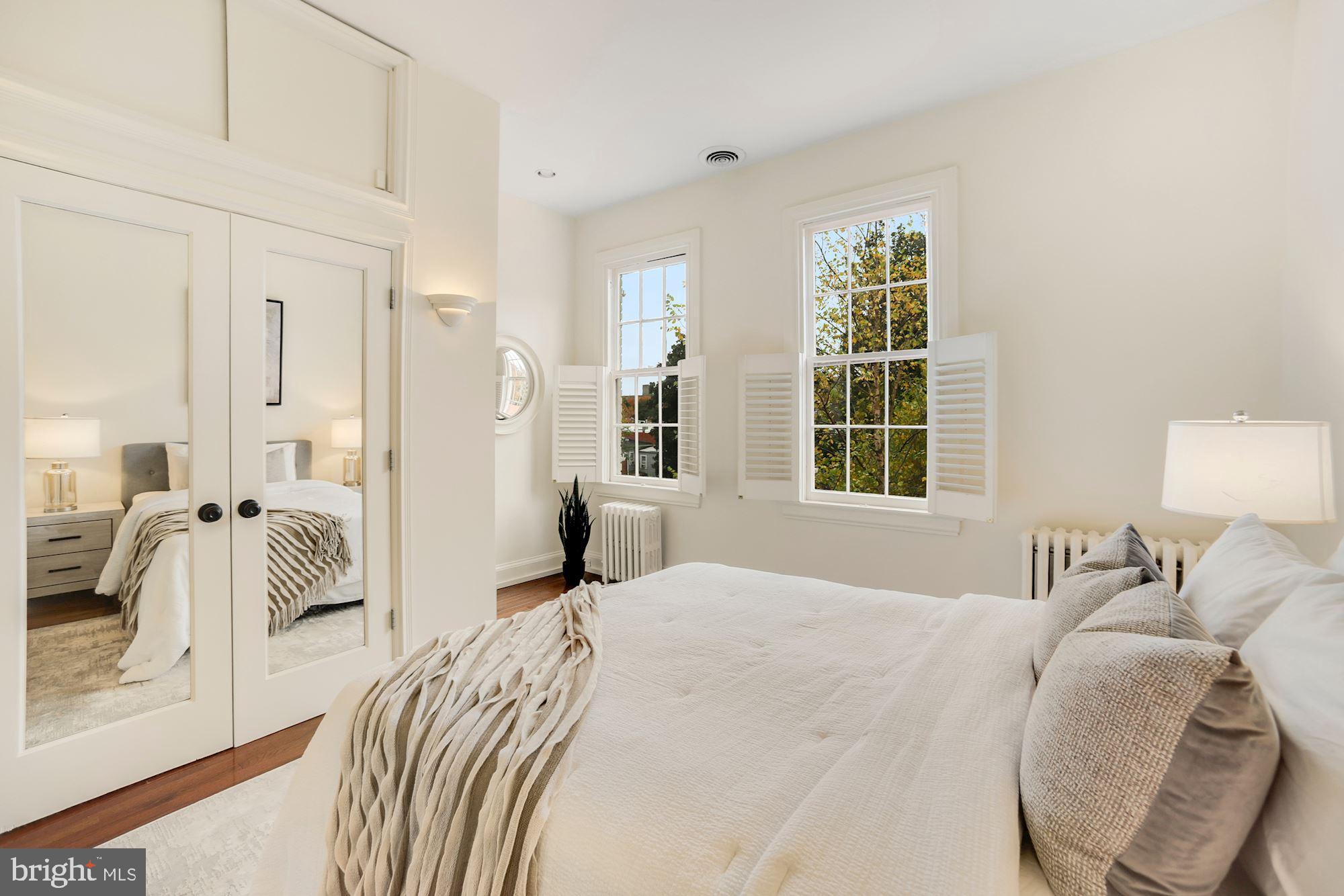 1416 35th Street Northwest Washington, DC 20007 - Photo 18 of 27 Upper Level Bedroom