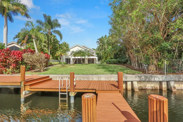 a view of a backyard with a slide