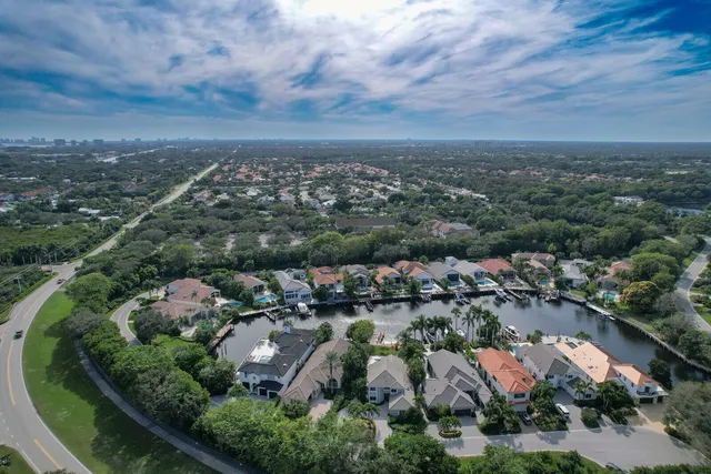 a house with river in front of it