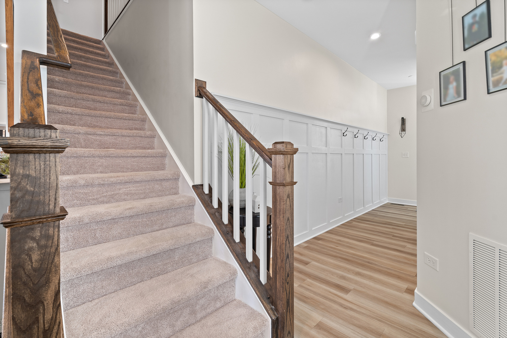 1053 Sears Circle Elburn, IL 60119 - Photo 12 of 31 a view of entryway and hall with wooden floor