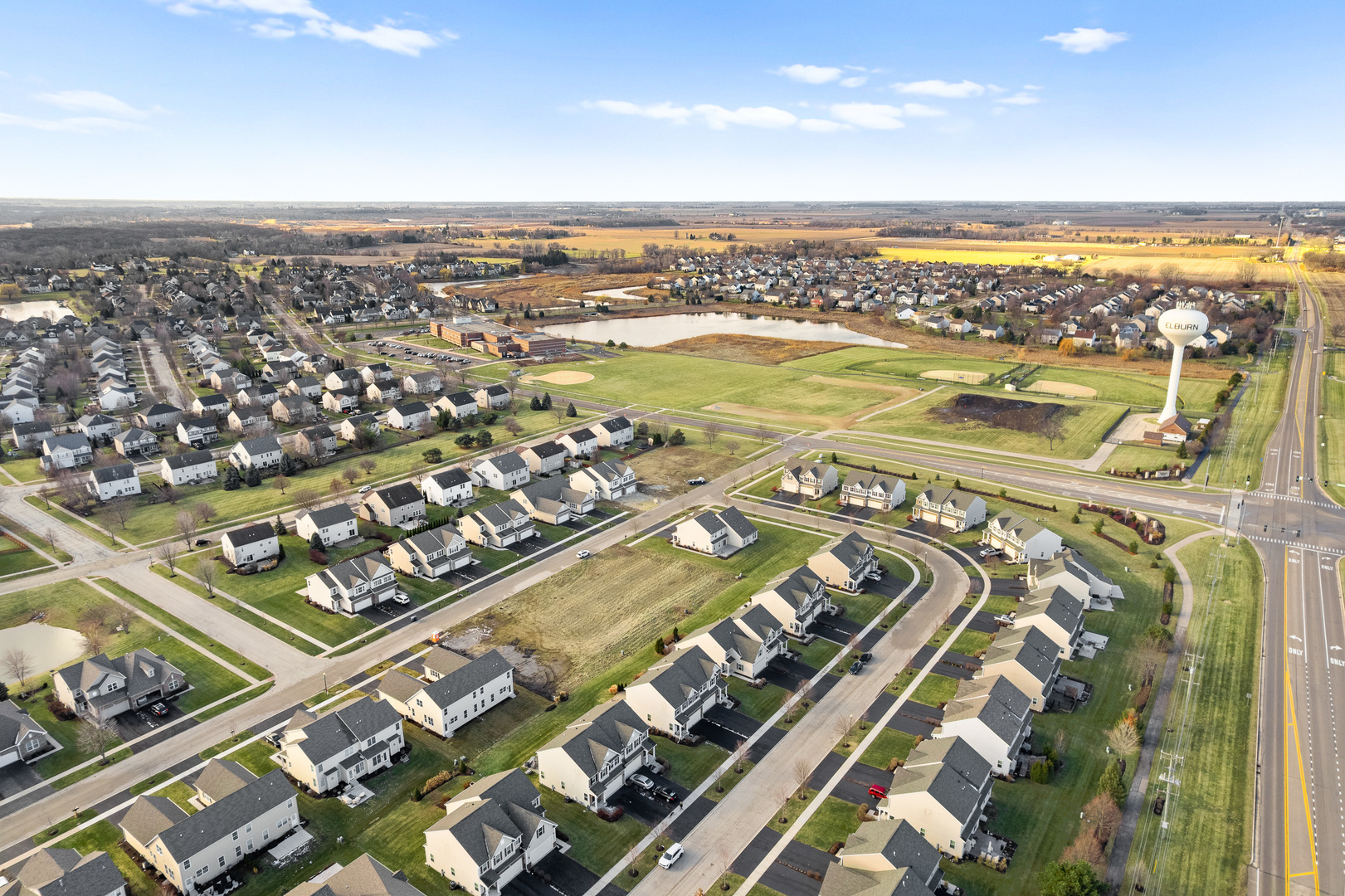1053 Sears Circle Elburn, IL 60119 - Photo 27 of 31 an aerial view of a city