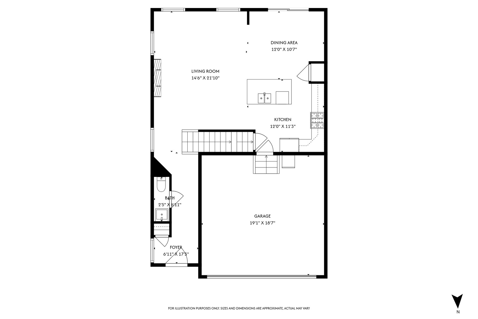 1053 Sears Circle Elburn, IL 60119 - Photo 29 of 31 a picture of a bench in front of a door