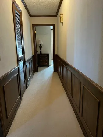 a close view of a fireplace in the kitchen