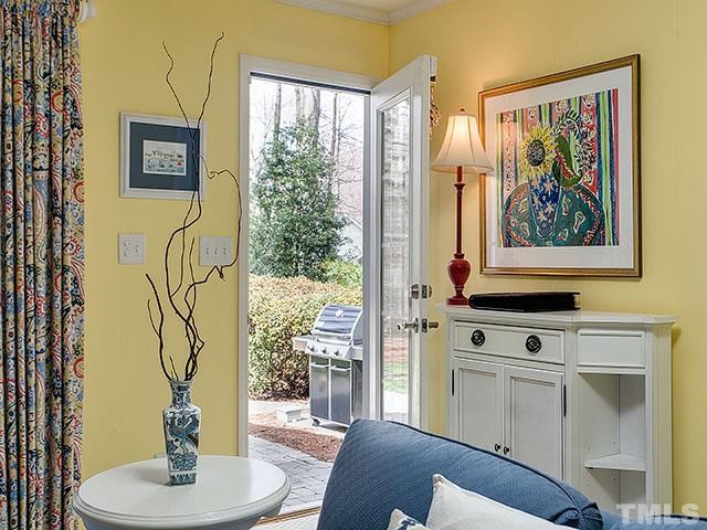 609 Ortega Road Raleigh, NC 27609 - Photo 16 of 25 a view of a livingroom with furniture and window