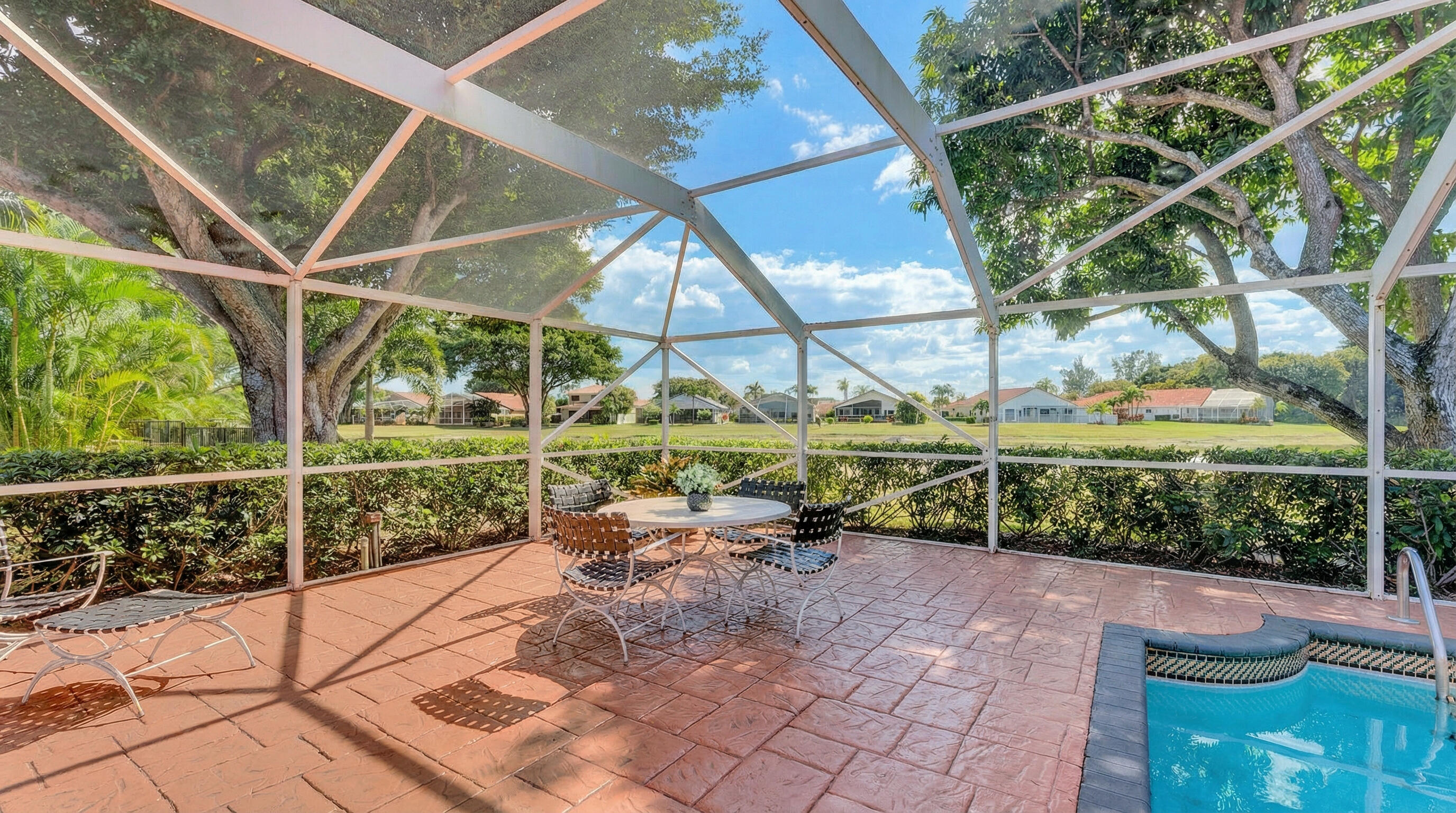 11229 Boca Woods Lane Boca Raton, FL 33428 - Photo 35 of 51 Outdoor covered patio