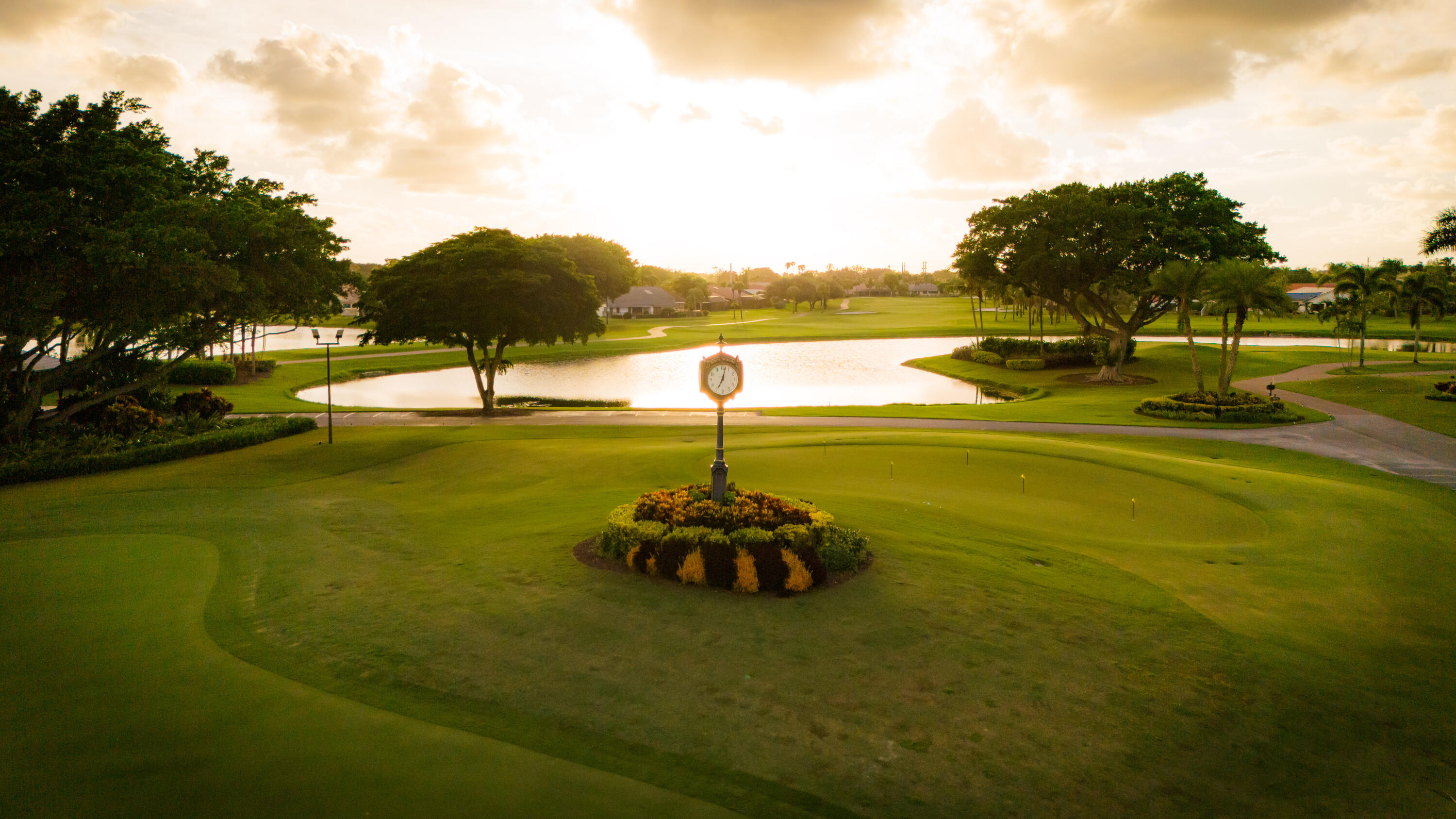 11229 Boca Woods Lane Boca Raton, FL 33428 - Photo 44 of 51 Golf course at sunrise