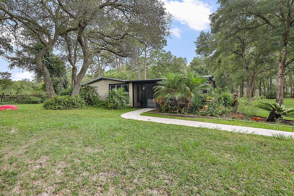 Front Exterior with Mature Landscaping