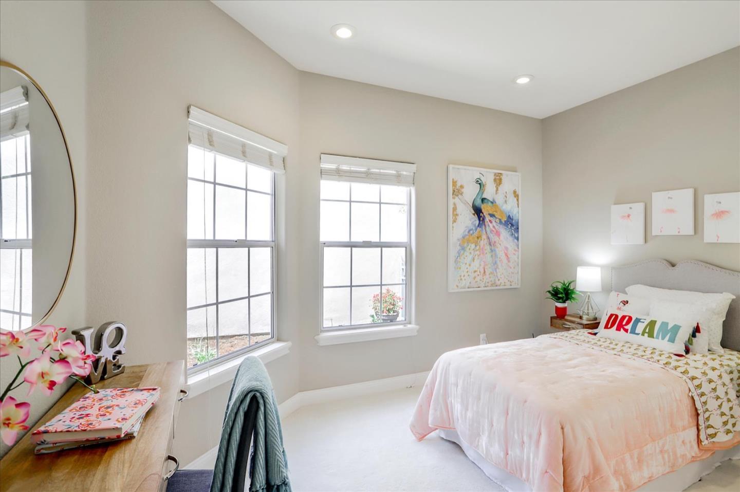 5889 Killarney Circle San Jose, CA 95138 - Photo 29 of 68 a bedroom with a bed and a window