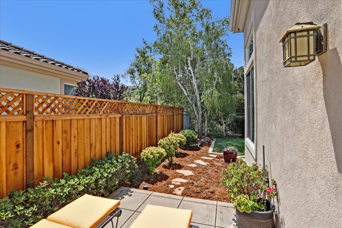 5889 Killarney Circle San Jose, CA 95138 - Photo 49 of 68 a view of a backyard with potted plants