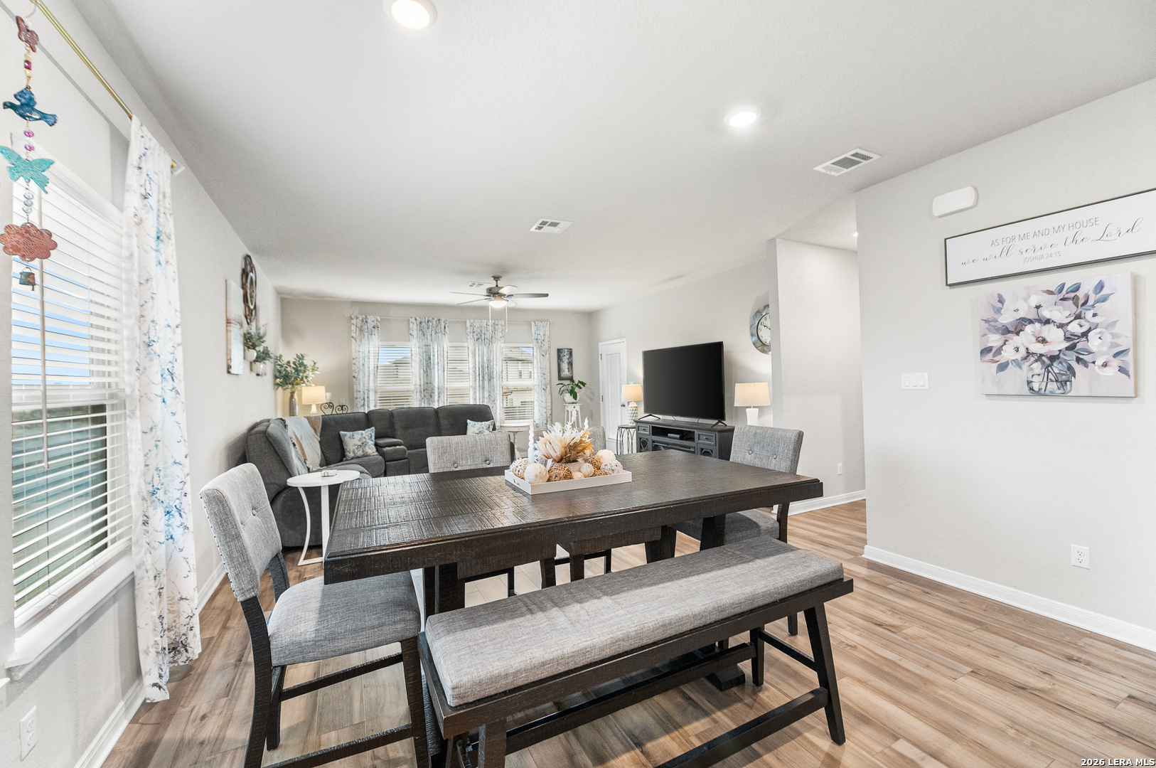 232 Colebrook Way Cibolo, TX 78108 - Photo 11 of 45 a view of a dining room with furniture