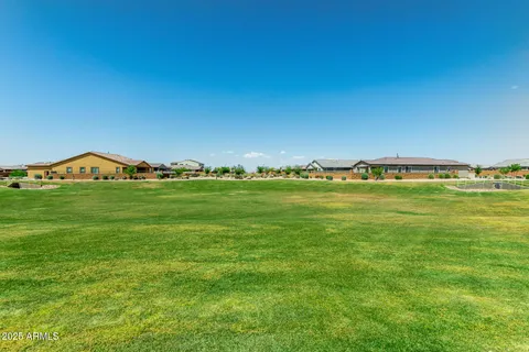 a view of a lake with houses