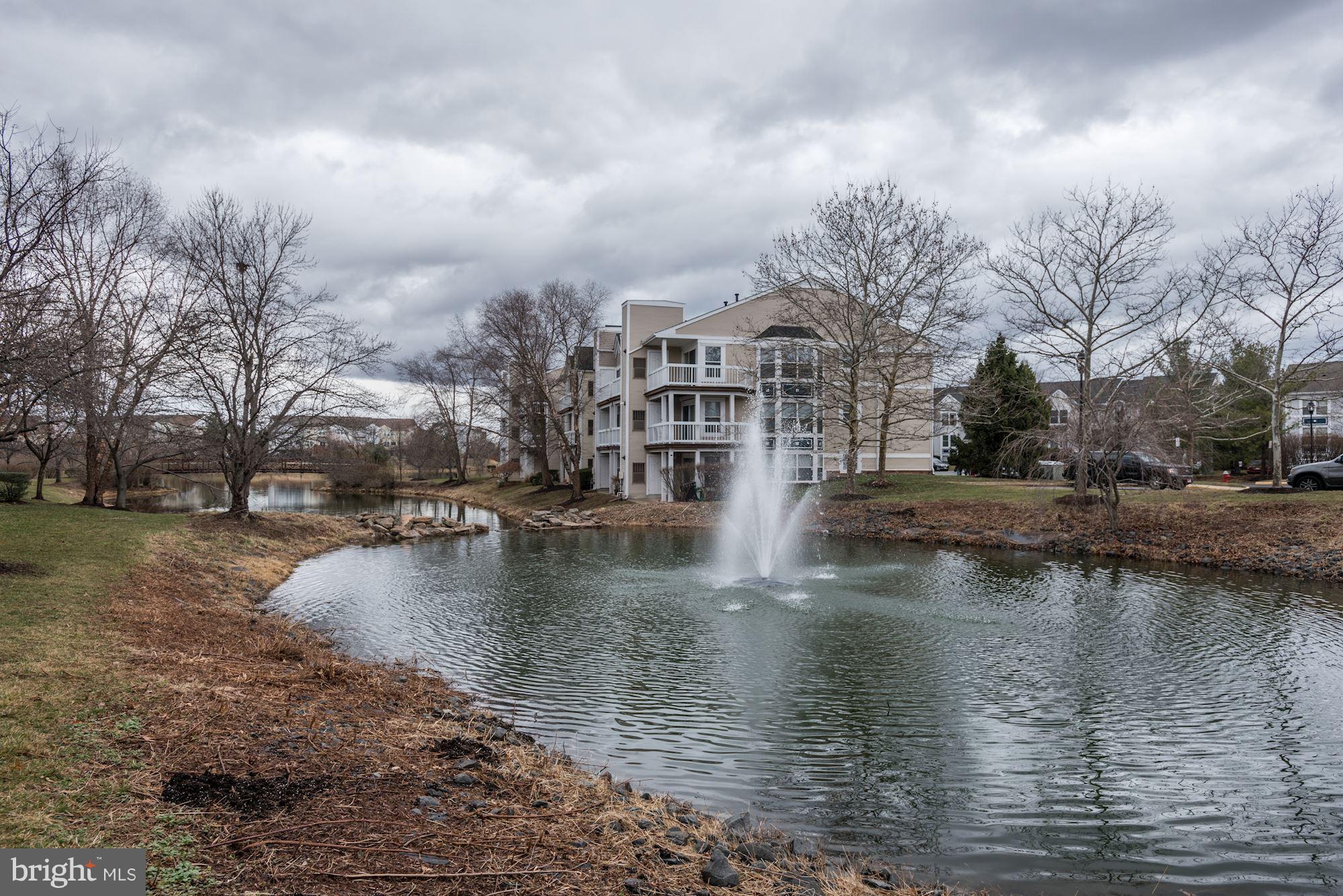 20579 Snowshoe Square, Unit 301 Ashburn, VA 20147 - Photo 26 of 30 a view of a lake with houses