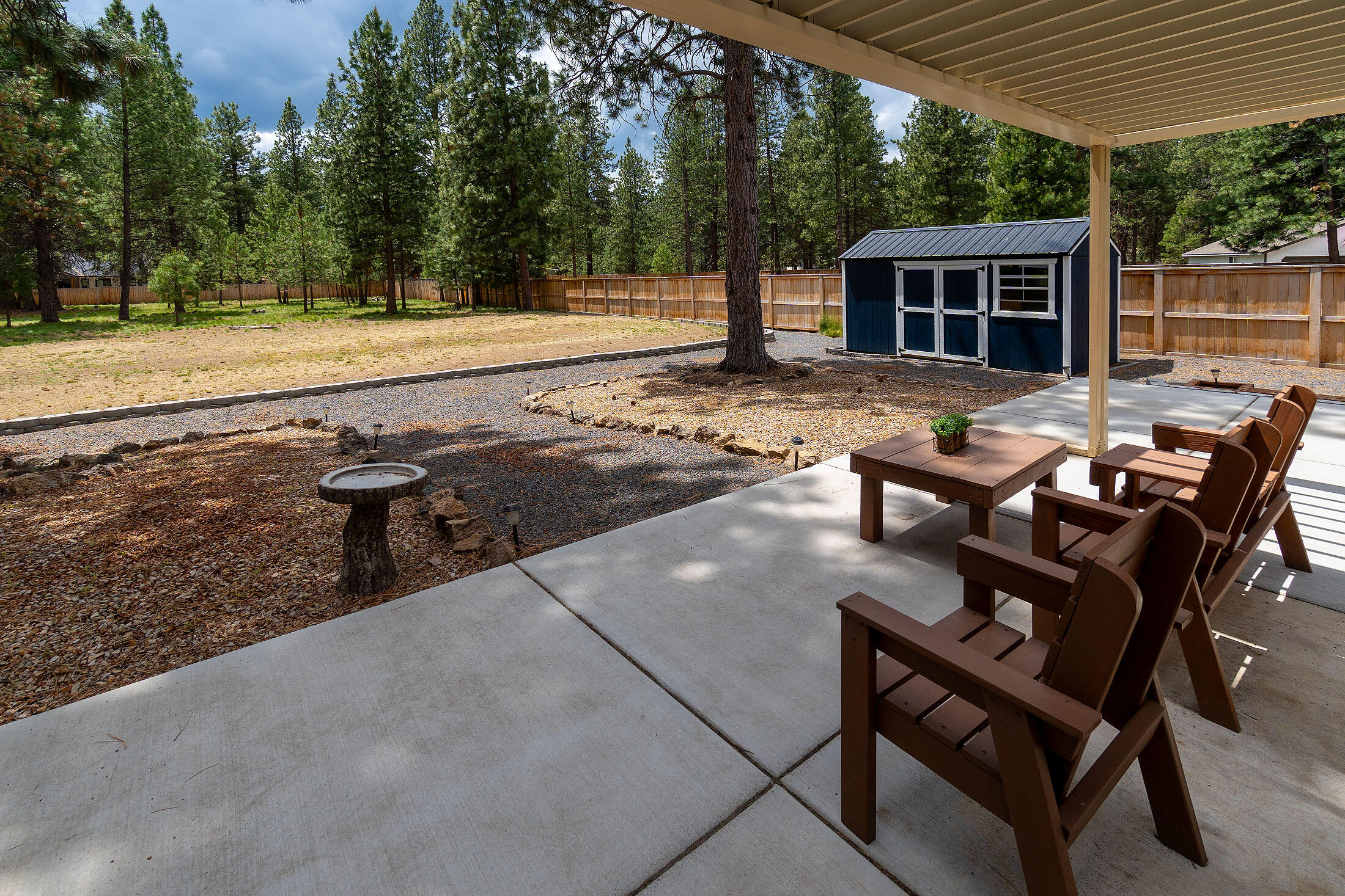 19053 Pumice Butte Road Bend, OR 97702 - Photo 15 of 20 Solar operated patio cover!