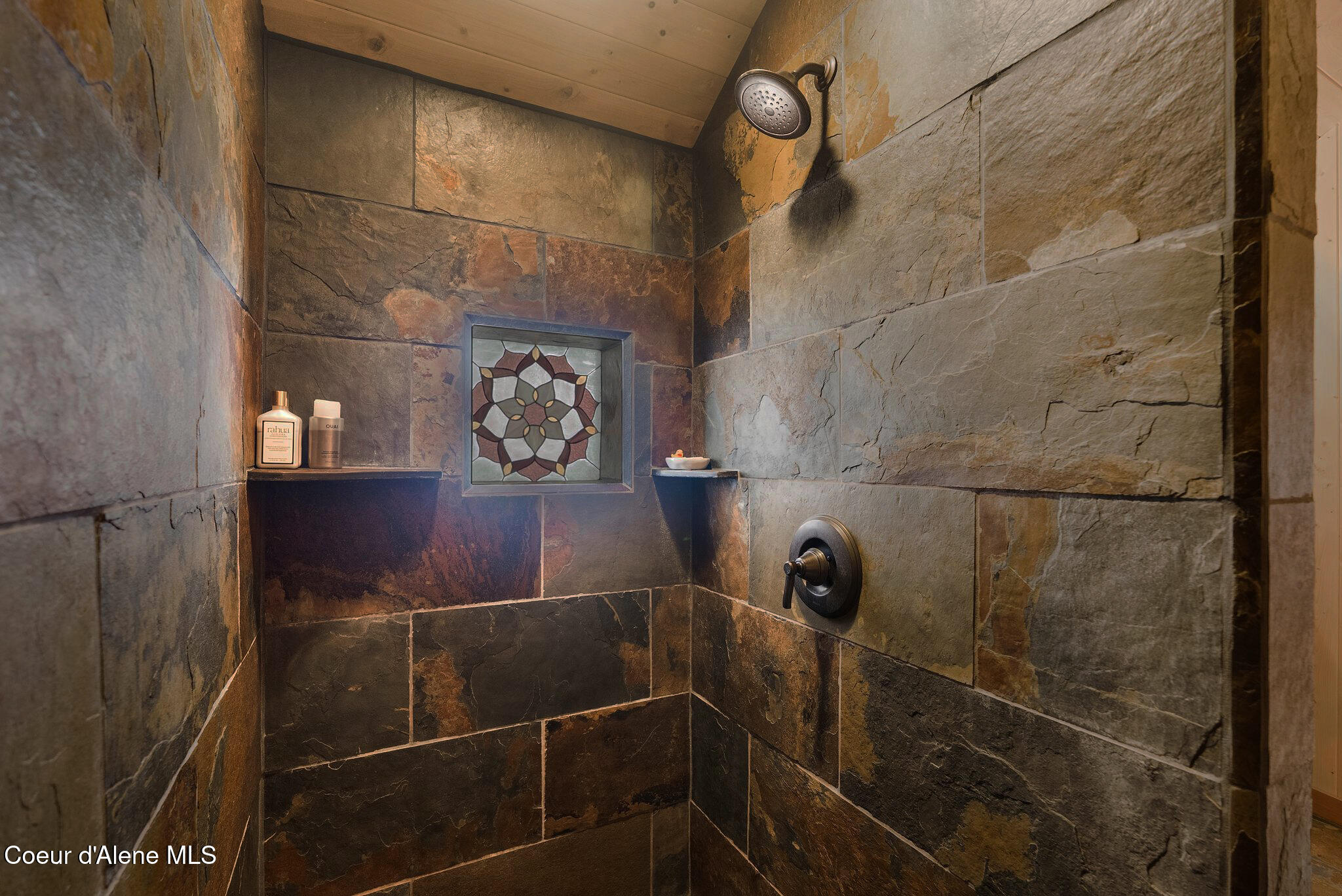 2222 Hidden Valley Road Sandpoint, ID 83864 - Photo 35 of 92 Master walk-in shower