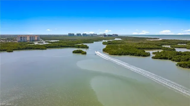 a view of a city and an ocean