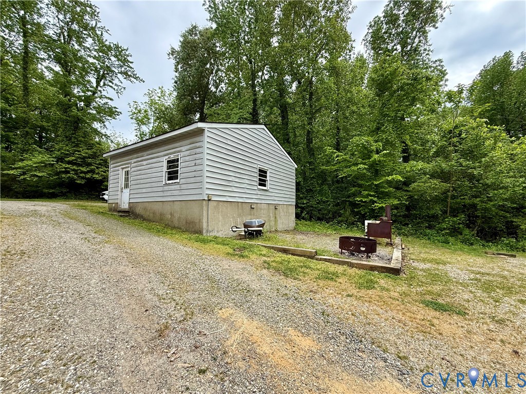327 Gilbert Lane Kilmarnock, VA 22482 - Photo 33 of 38 Detached Garage