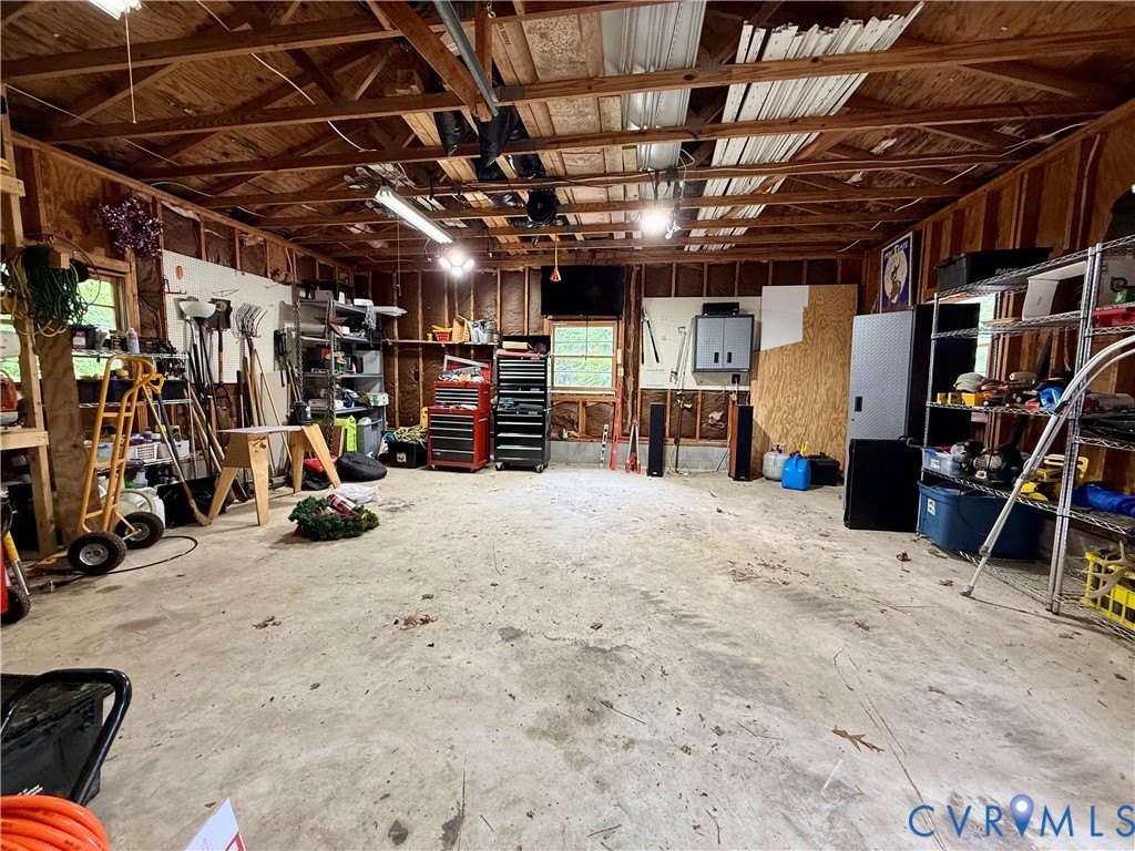 327 Gilbert Lane Kilmarnock, VA 22482 - Photo 35 of 38 Inside Detached Garage