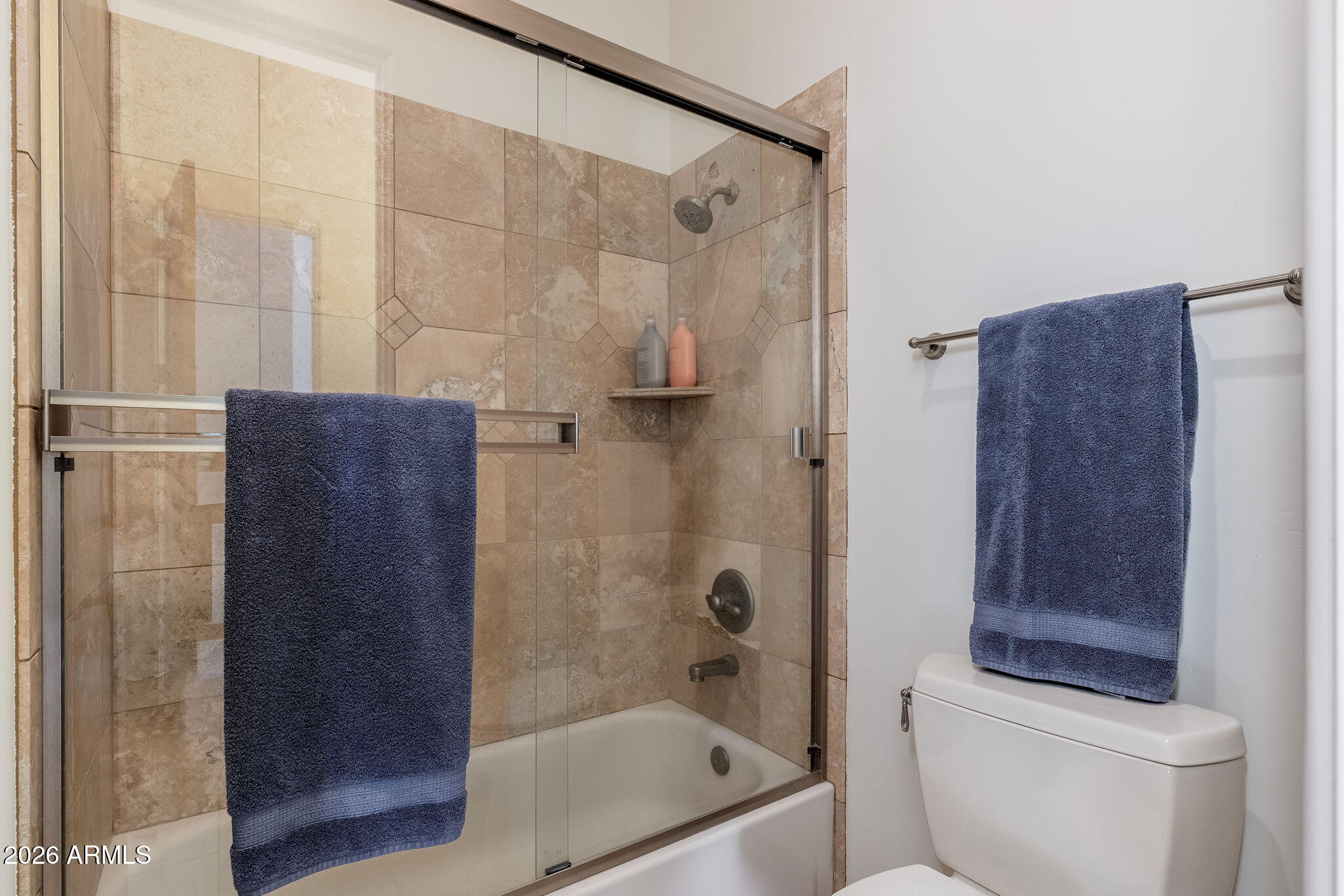 2208 East Filaree Circle Payson, AZ 85541 - Photo 24 of 60 a bathroom with a shower and a toilet