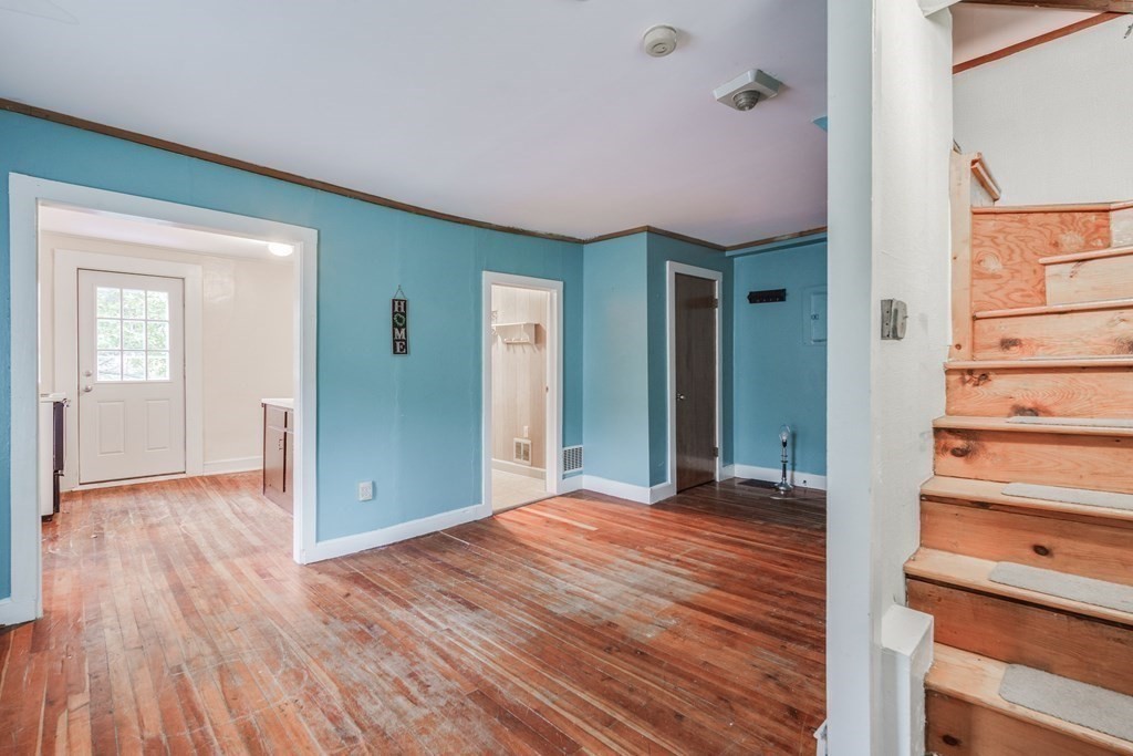 122 Sandisfield Road Sandisfield, MA 01255 - Photo 20 of 41 a view of a room with wooden floor and entryway