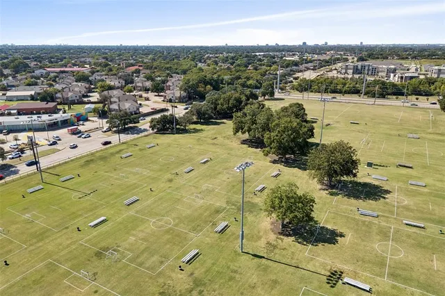 a view of a lake with a house