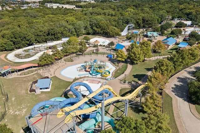 a view of a city and lake view