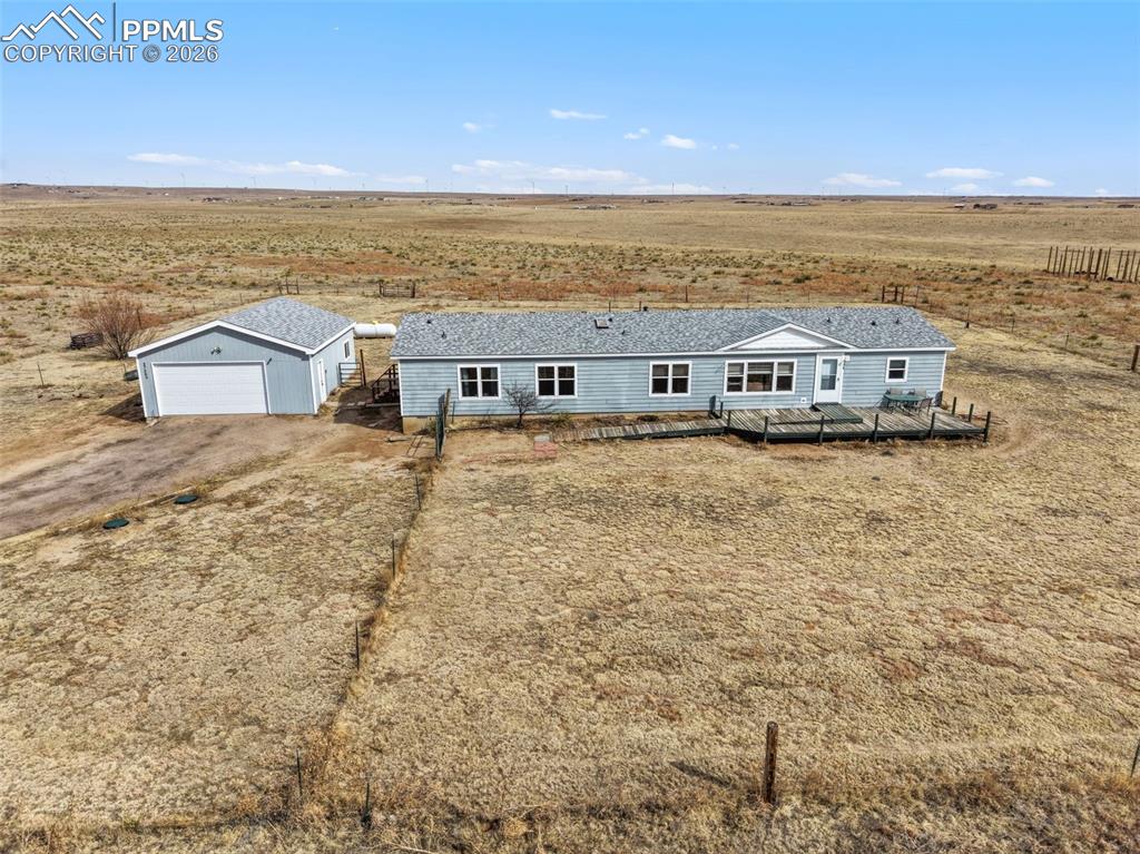 27560 Mid Jones Road Calhan, CO 80808 - Photo 2 of 34 Front View of Home