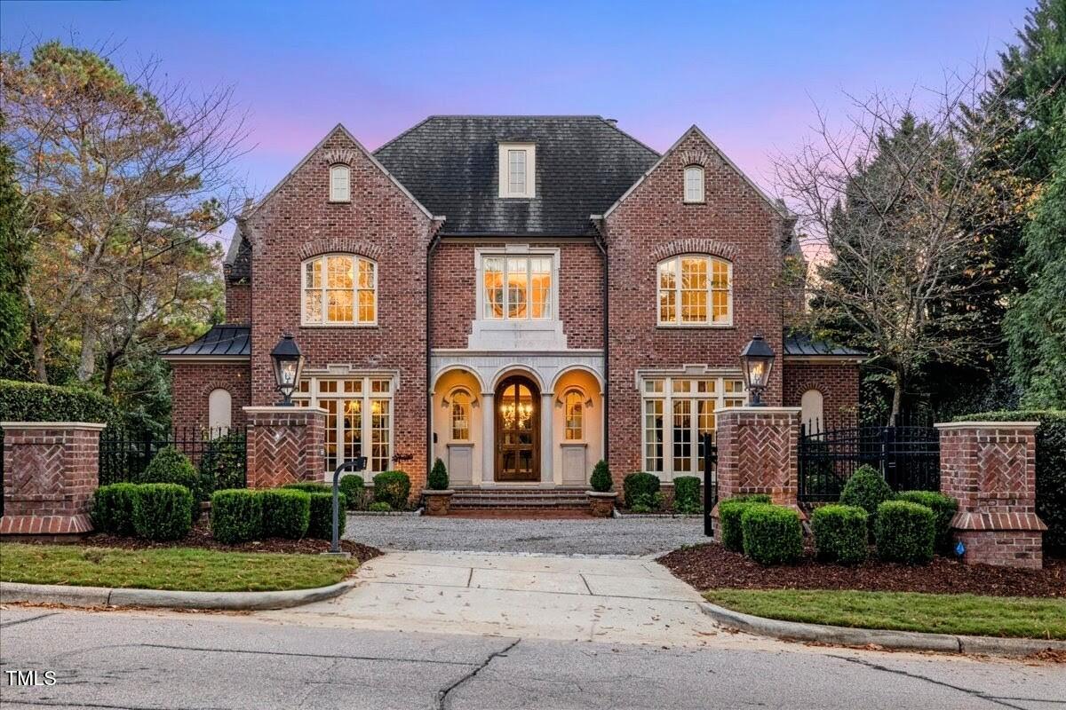 2627 Fairview Road Raleigh, NC 27608 - Photo 1 of 55 Grand Entrance, Dual glass lanterns to set the mood.