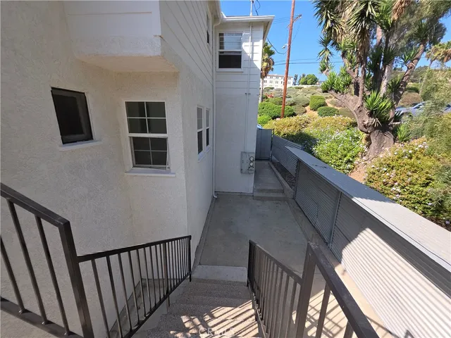 a view of a storage room with washer and dryer