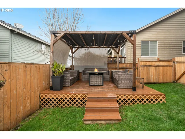 a view of outdoor space and yard