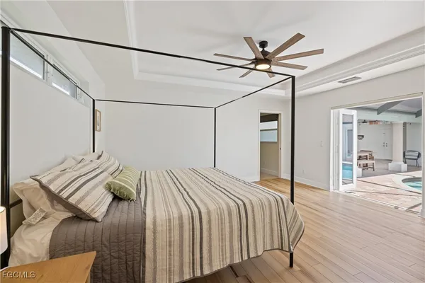 a outdoor space with furniture