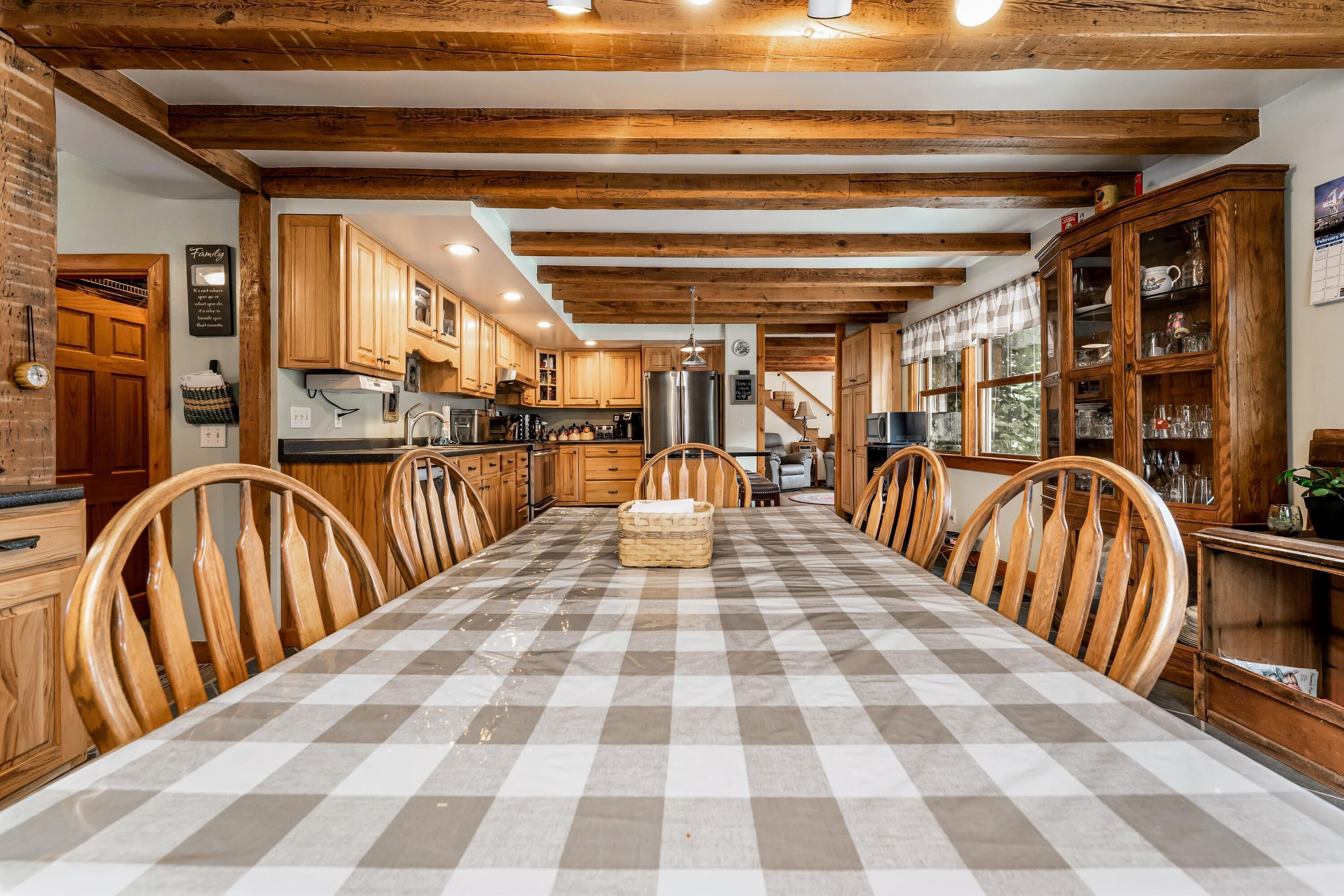 342 Mills Road Whitefield, ME 04353 - Photo 8 of 45 Dining Room Looking into Kitchen