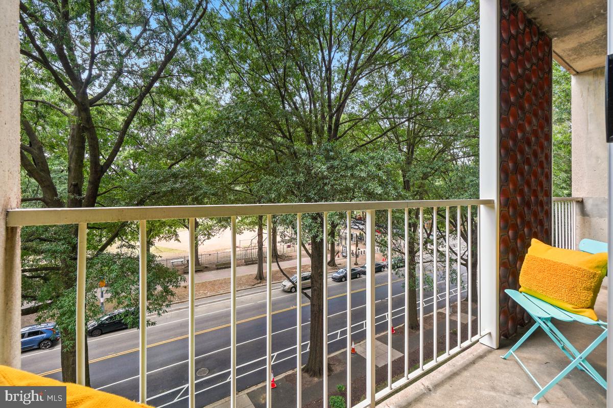 800 4th Street Southwest, Unit N301 Washington, DC 20024 - Photo 17 of 31 a view of a balcony